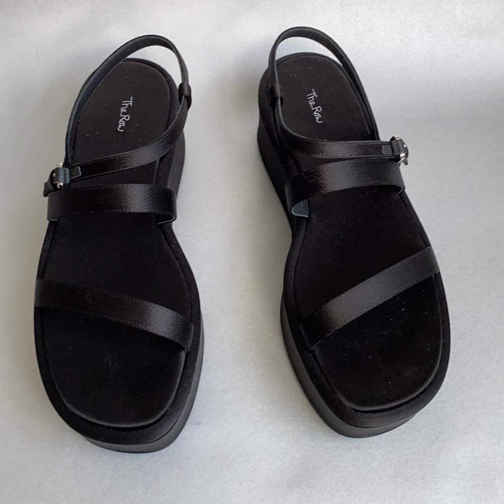NEW The Row Wedge Platform sandal